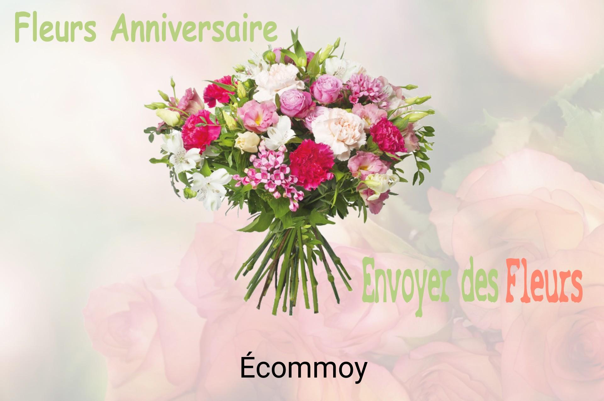 Bouquet de fleurs d’anniversaire livré à Écommoy